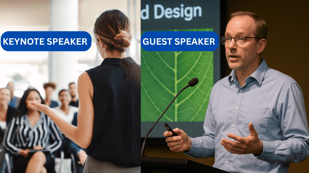 Difference Between Guest Speakers And Keynote Speakers